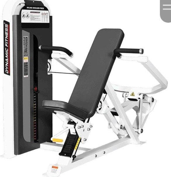 INCLINE SHOULDER PRESS