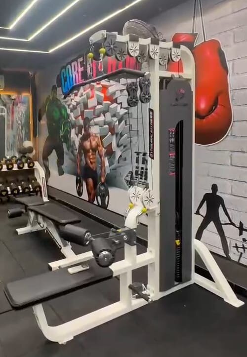 LAT PULL DOWN SEATED ROWING