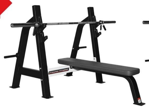 Olympics flat bench_